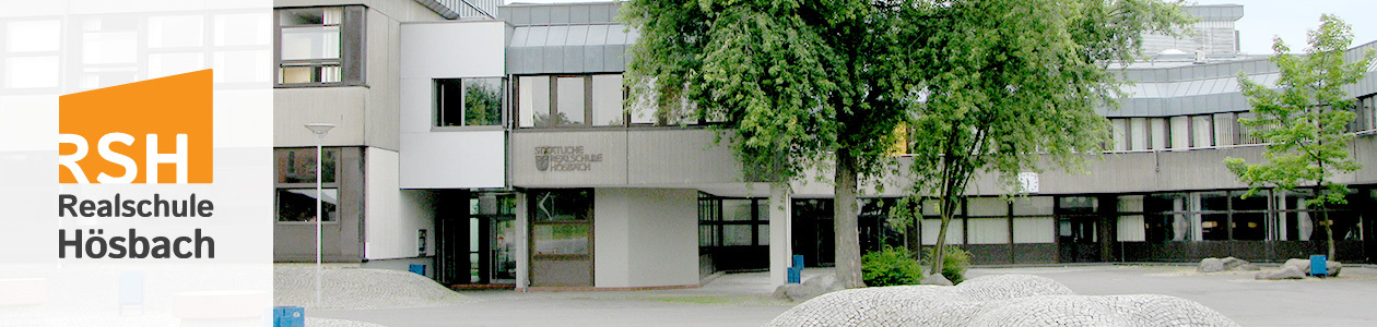 Das Gebäude der Realschule Hösbach